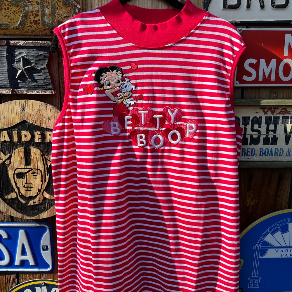 Rare MGM Betty Boop Muscle Tee